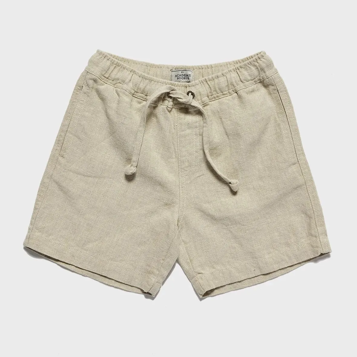 Academy Brand Rookie Riviera Linen Short - Oatmeal