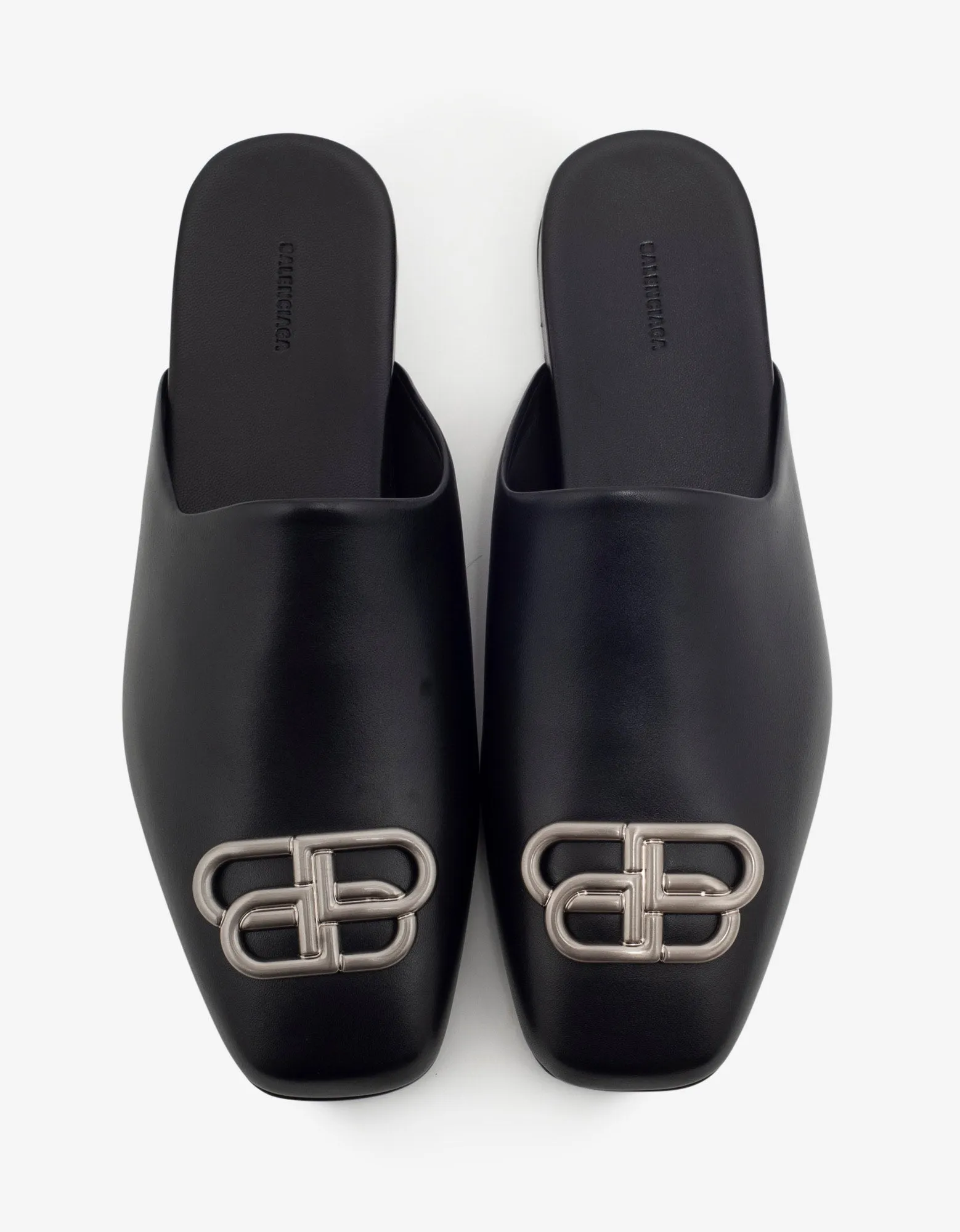 Balenciaga Black Cosy BB Mules