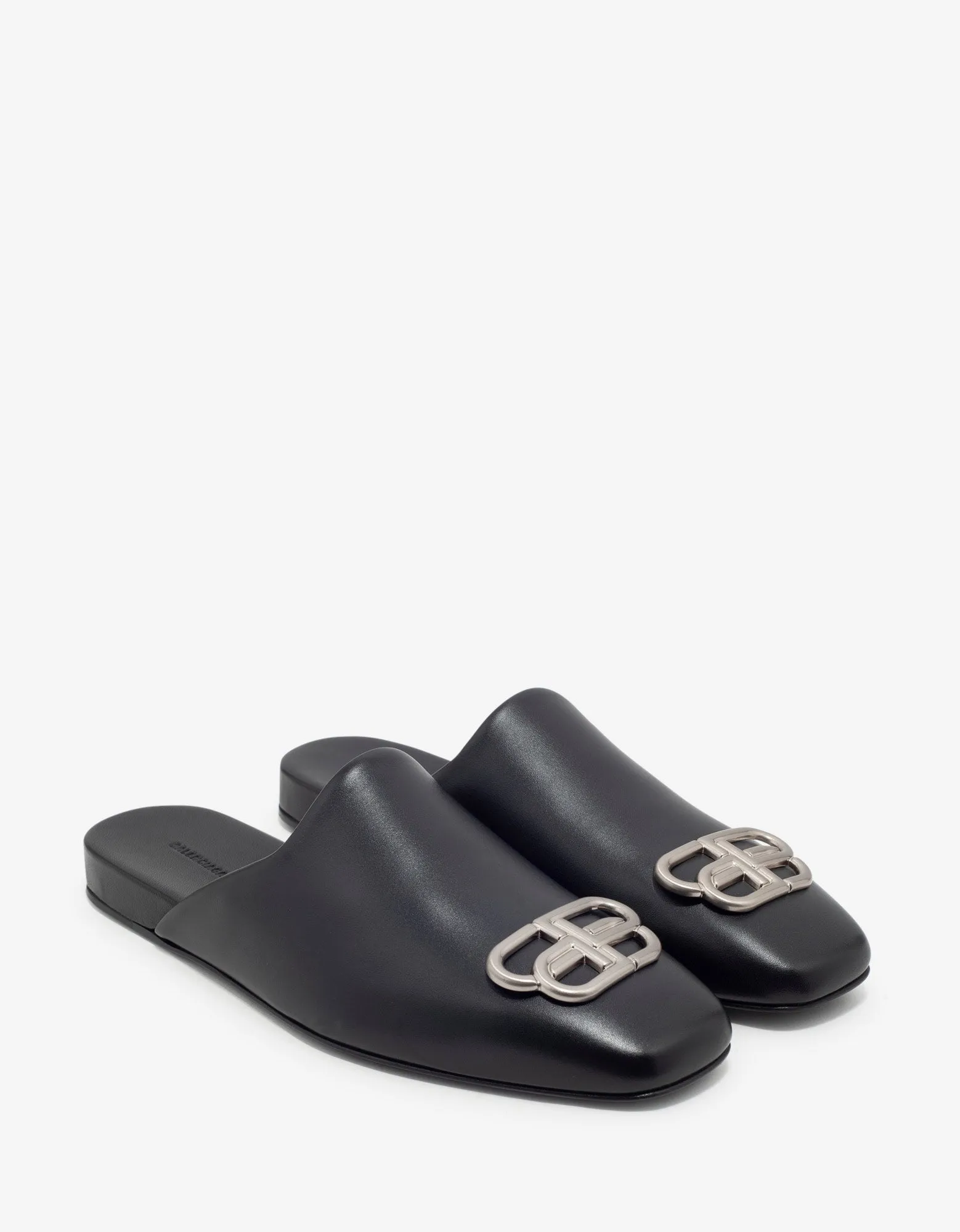 Balenciaga Black Cosy BB Mules