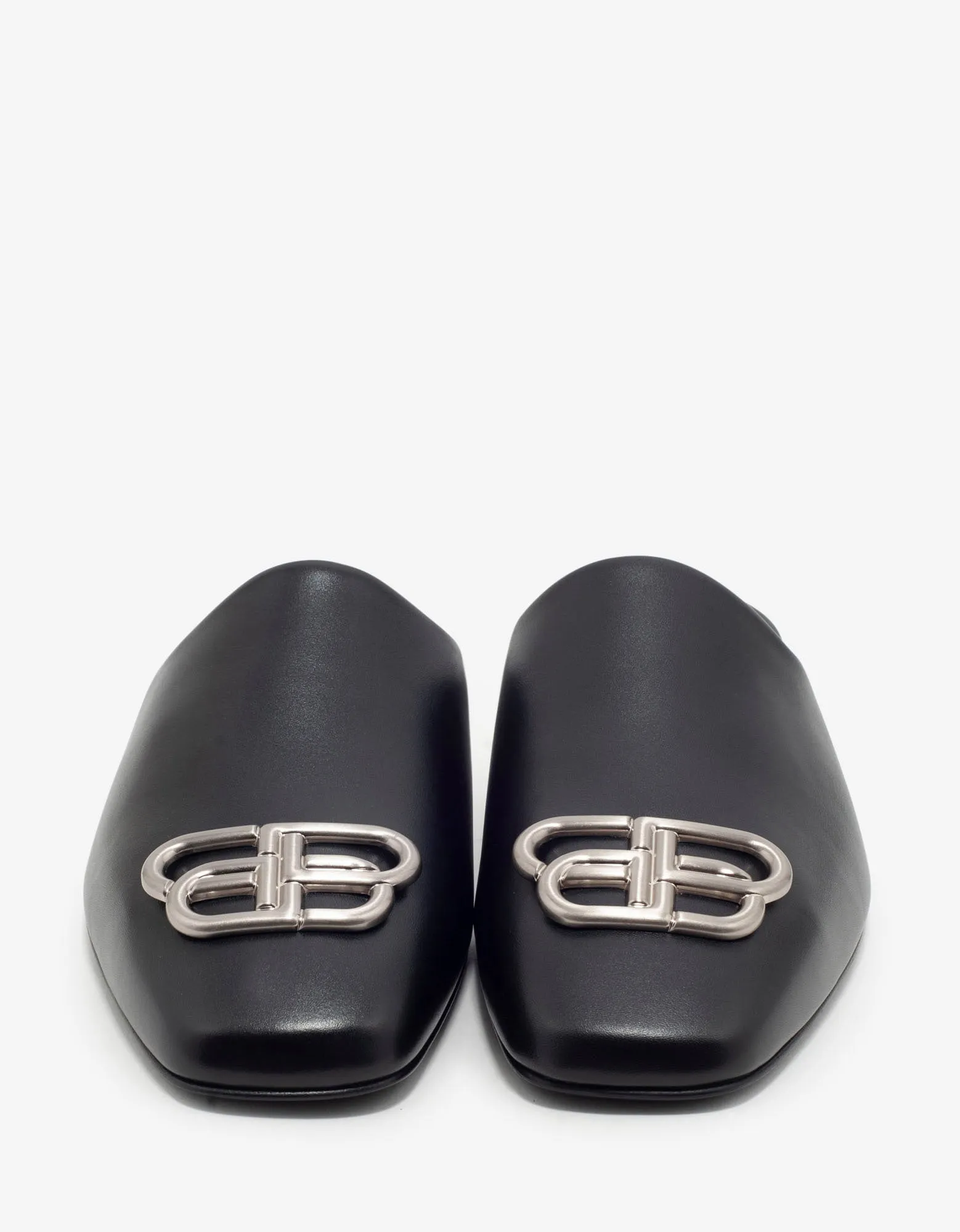 Balenciaga Black Cosy BB Mules