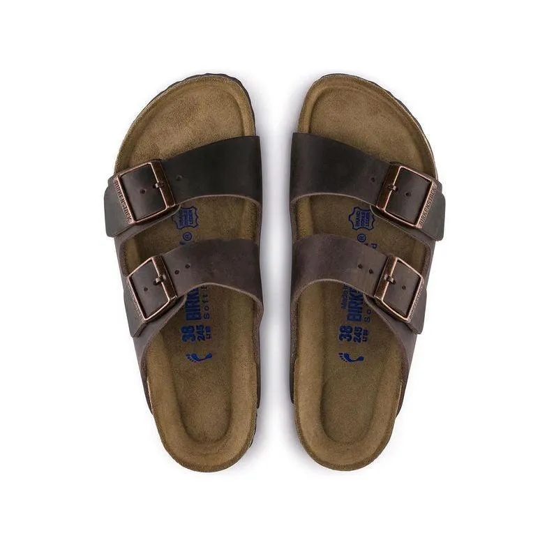 Birkenstock Arizona Soft Footbed - Habana Oiled Leather