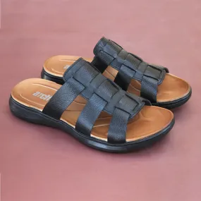 Black Soft Slippers for men