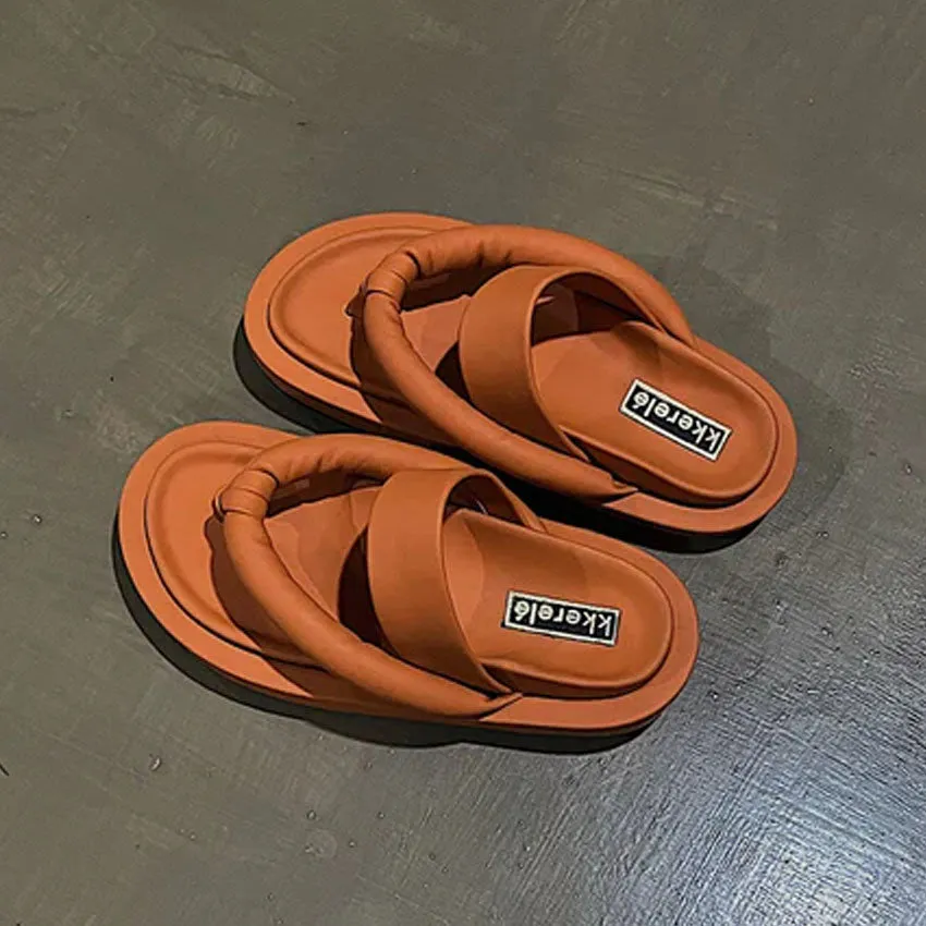 Bob Leather Wrapped Sandal