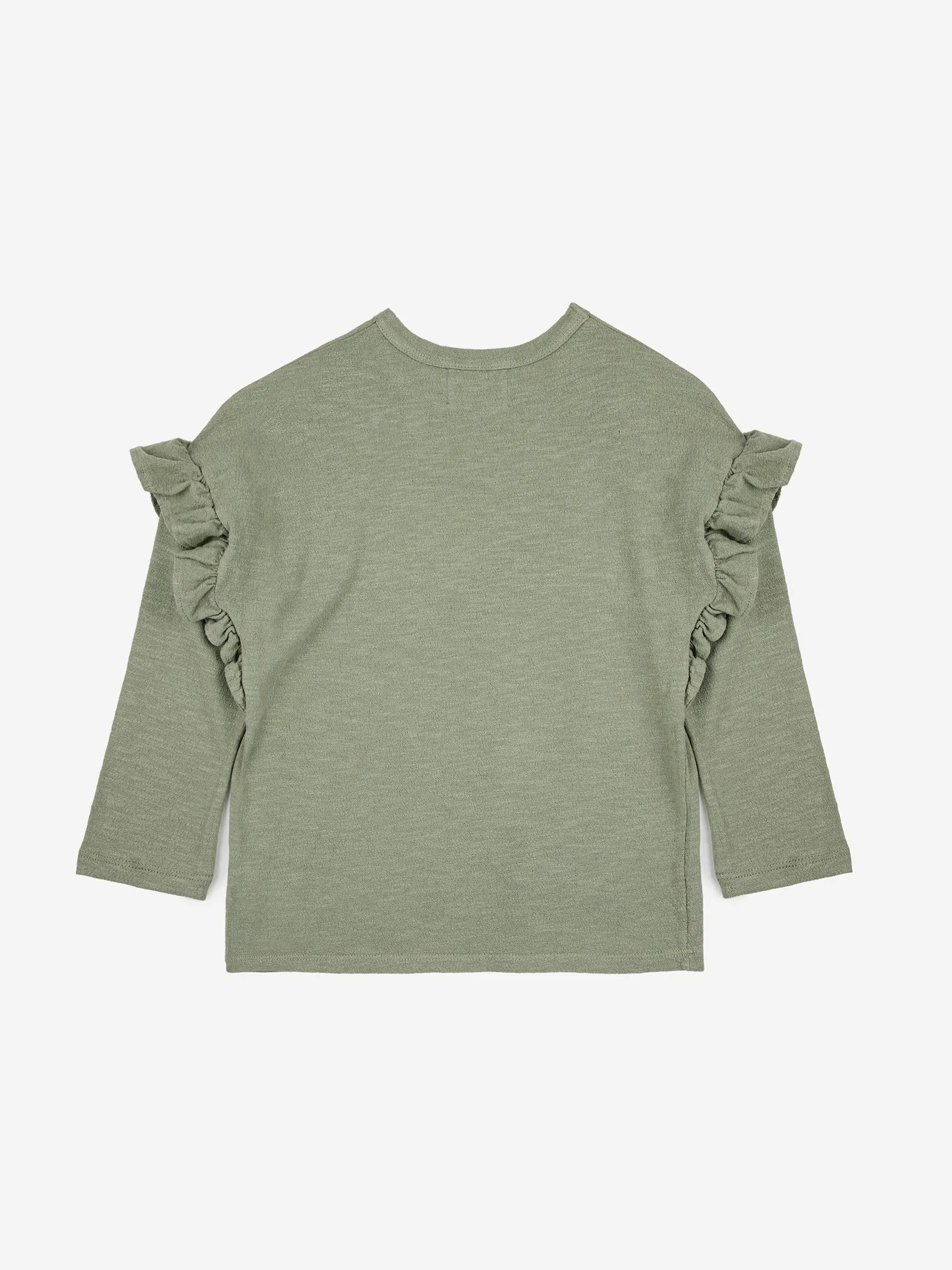 Bobo Choses | Big Flower ruffle T-shirt