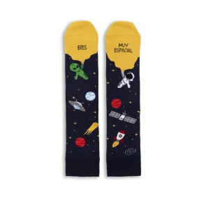 Calcetines UO "Eres muy espacial"