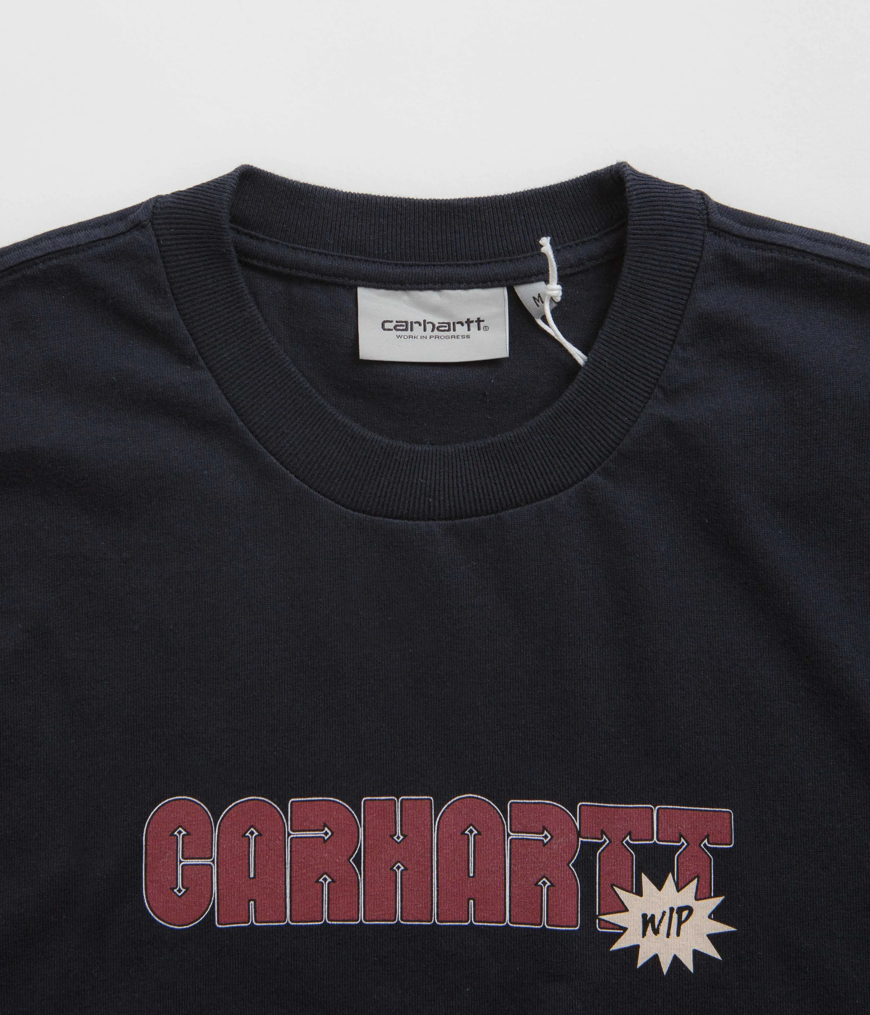 Carhartt Arrow Script T-Shirt - Dark Navy