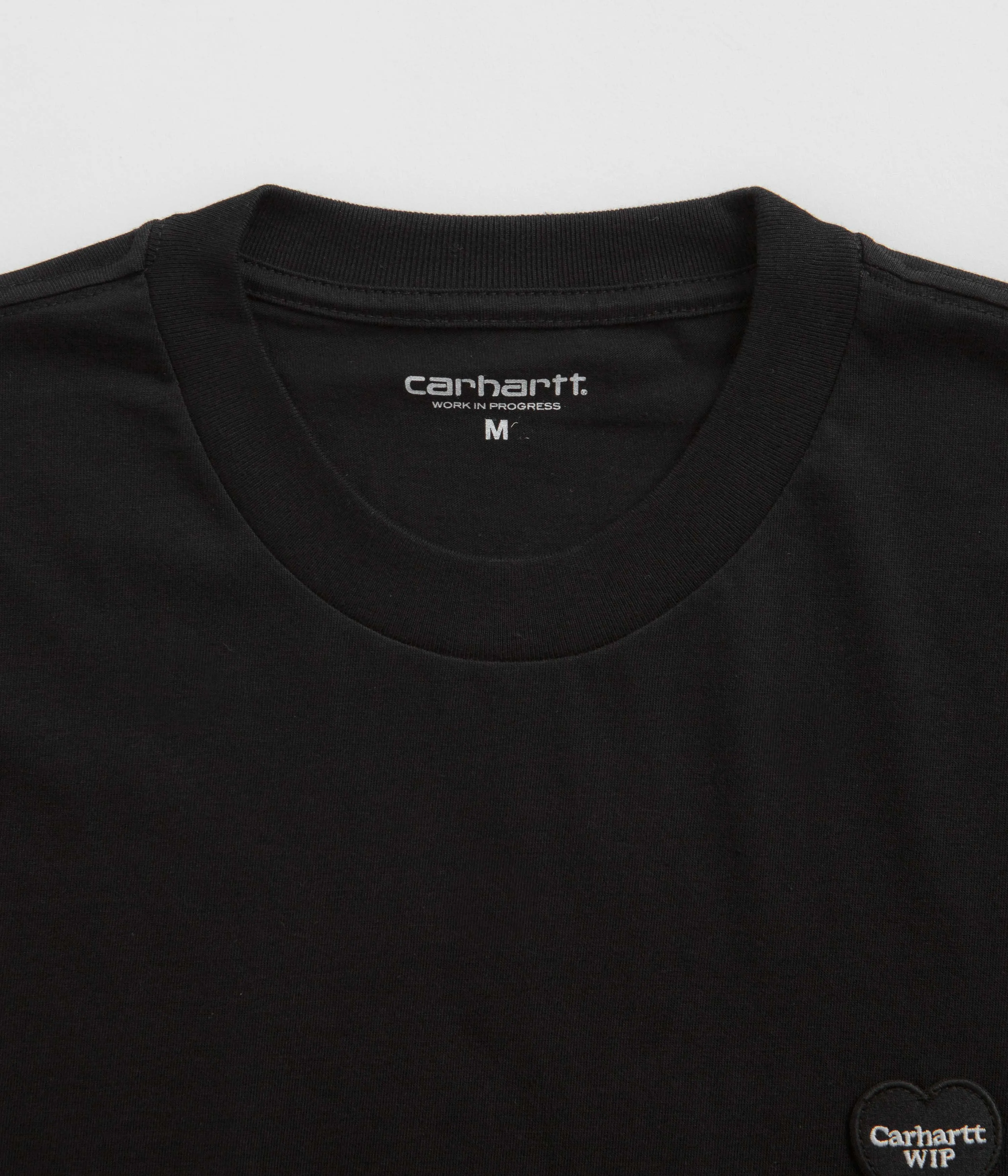 Carhartt Heart Patch T-Shirt - Black