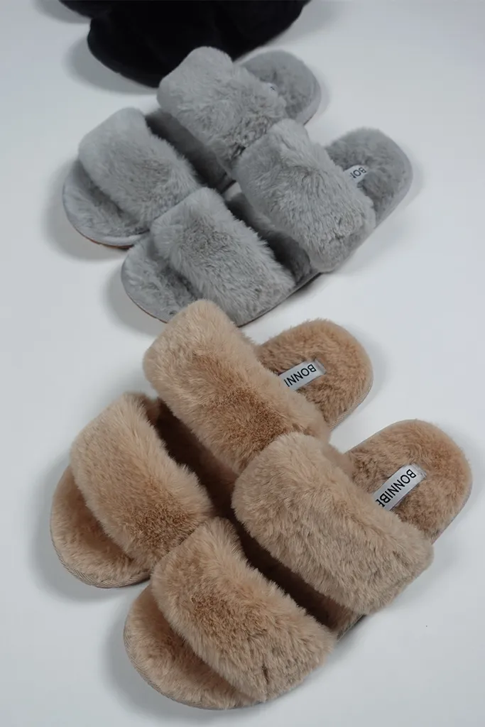 Cozy Double Strap Slippers