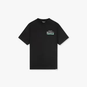 CROYEZ FONT T-SHIRT - BLACK/TEAL