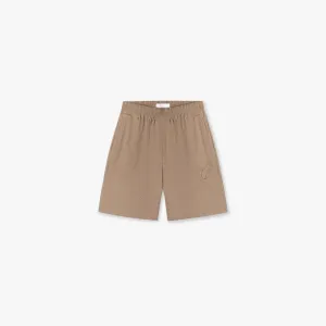 CROYEZ SEERSUCKER SHORTS - MUSHROOM