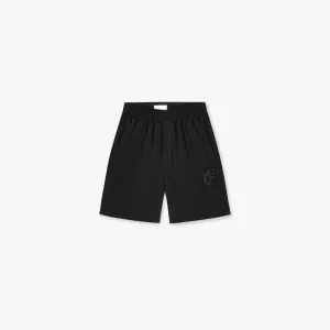 CROYEZ SEERSUCKER SHORTS - VINTAGE BLACK