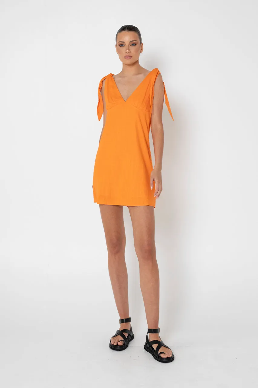 Daniella Dress | Orange