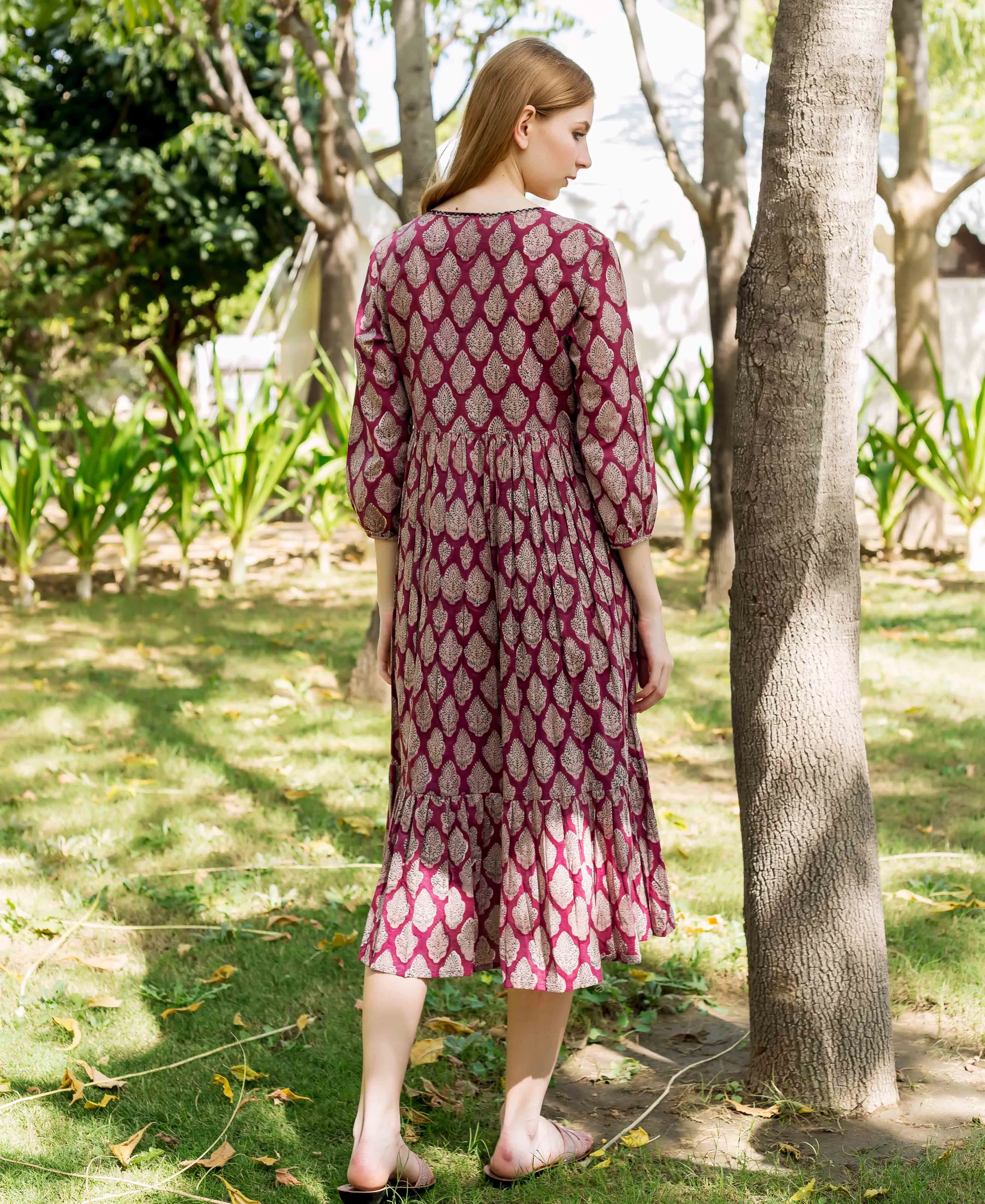 Elizabeth Printed Dress