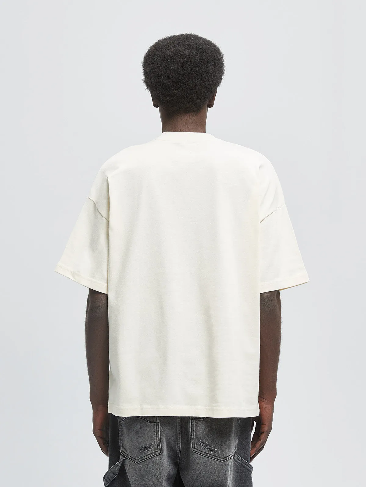 ESSENTIAL T-SHIRT - IVORY