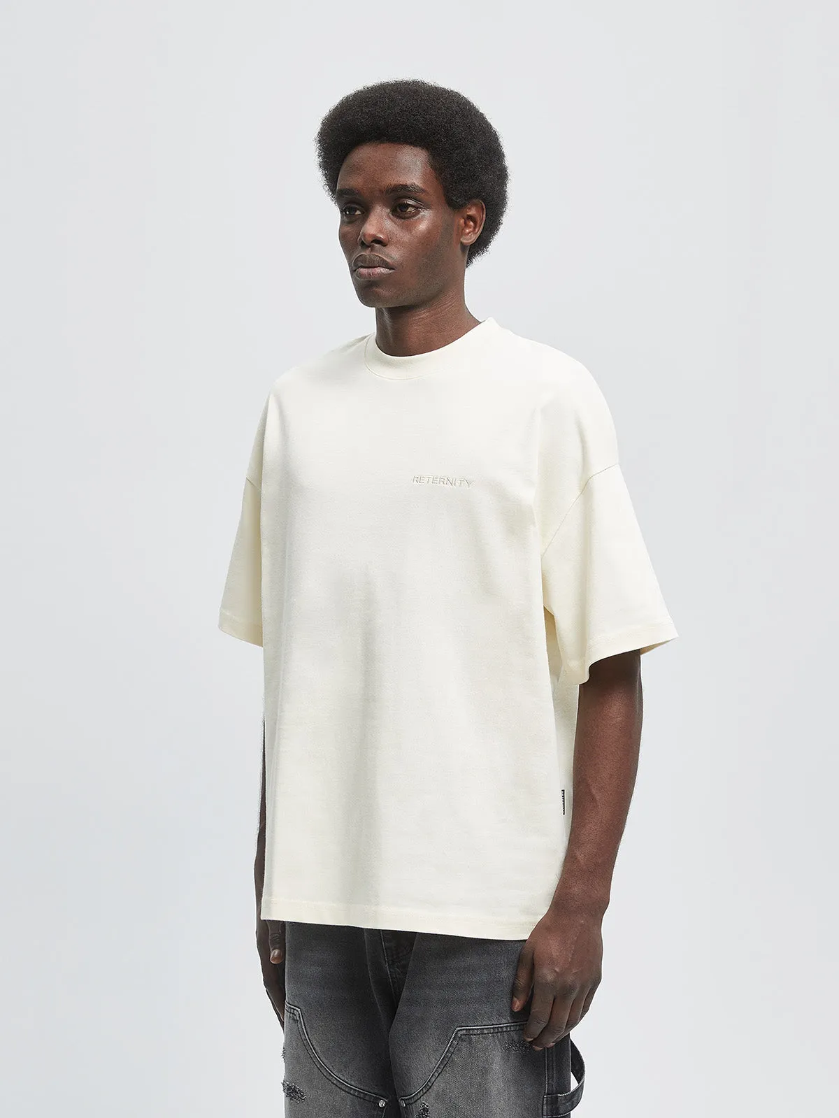 ESSENTIAL T-SHIRT - IVORY