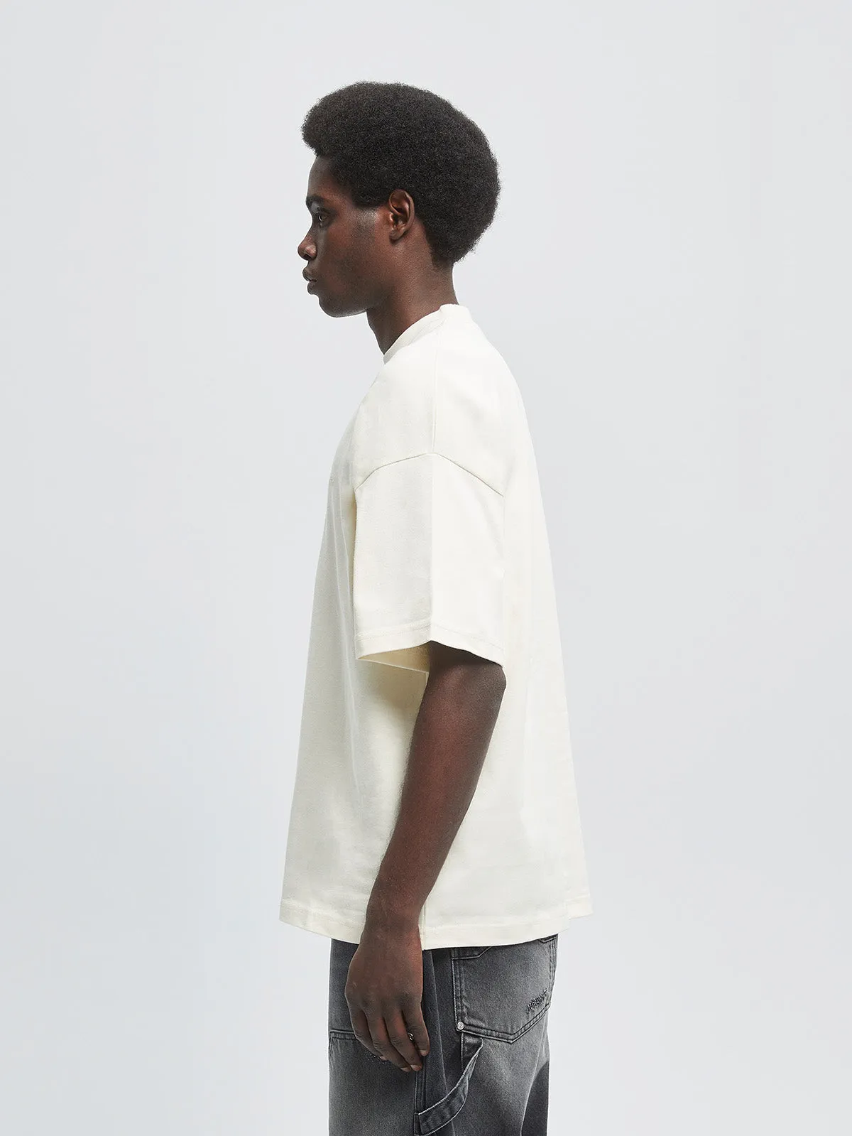 ESSENTIAL T-SHIRT - IVORY