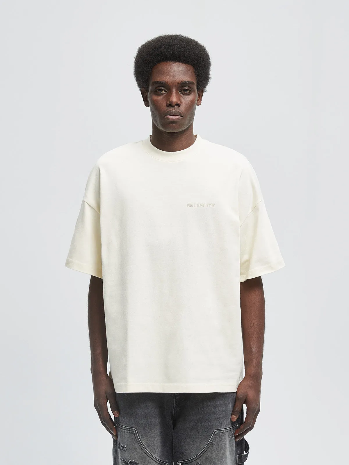 ESSENTIAL T-SHIRT - IVORY