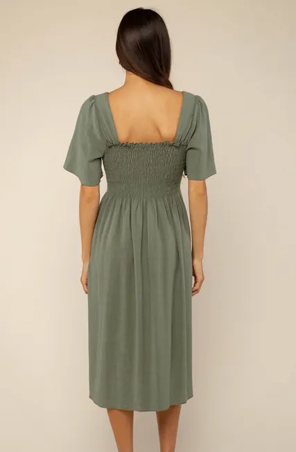 Fearne Dress in Sage