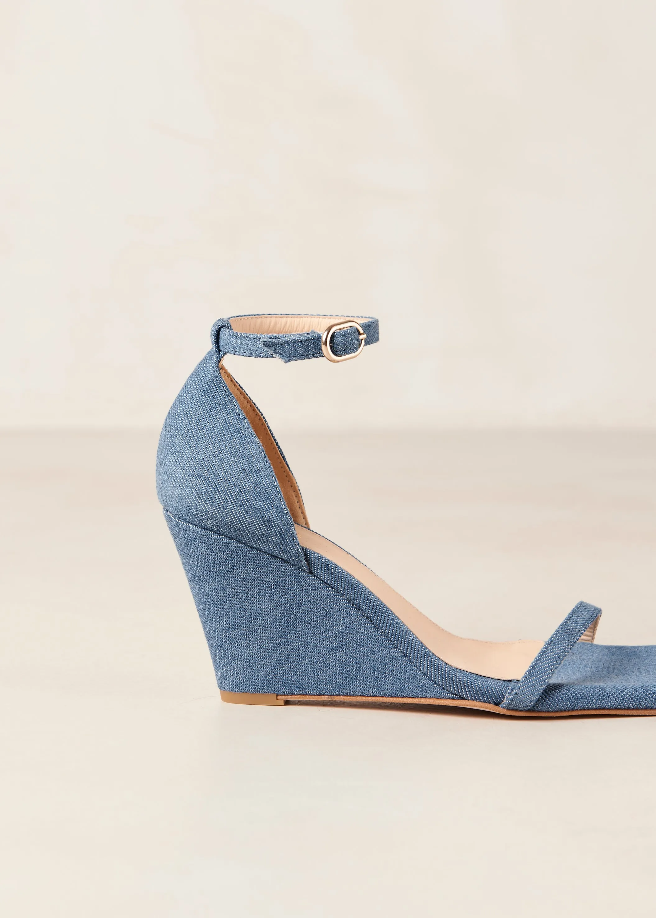 Gata Denim Blue Denim Sandals