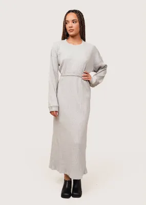 Grey Shaw Long Sleeve Kaftan