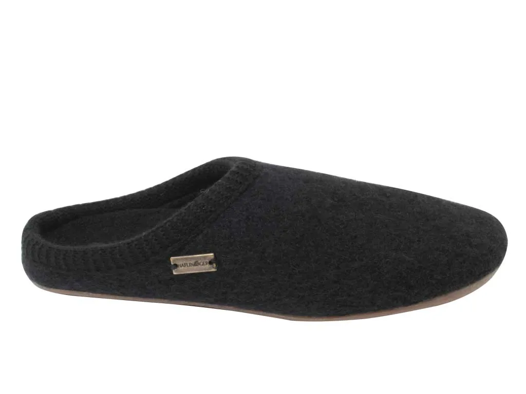 Haflinger Slippers Everest Classic Black