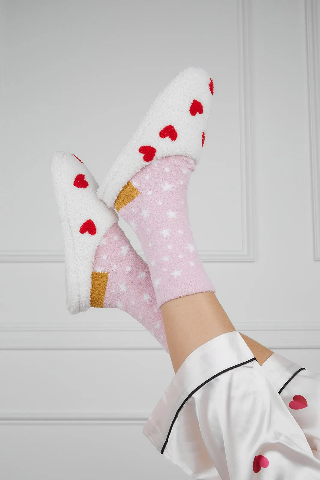 Hearts Slippers