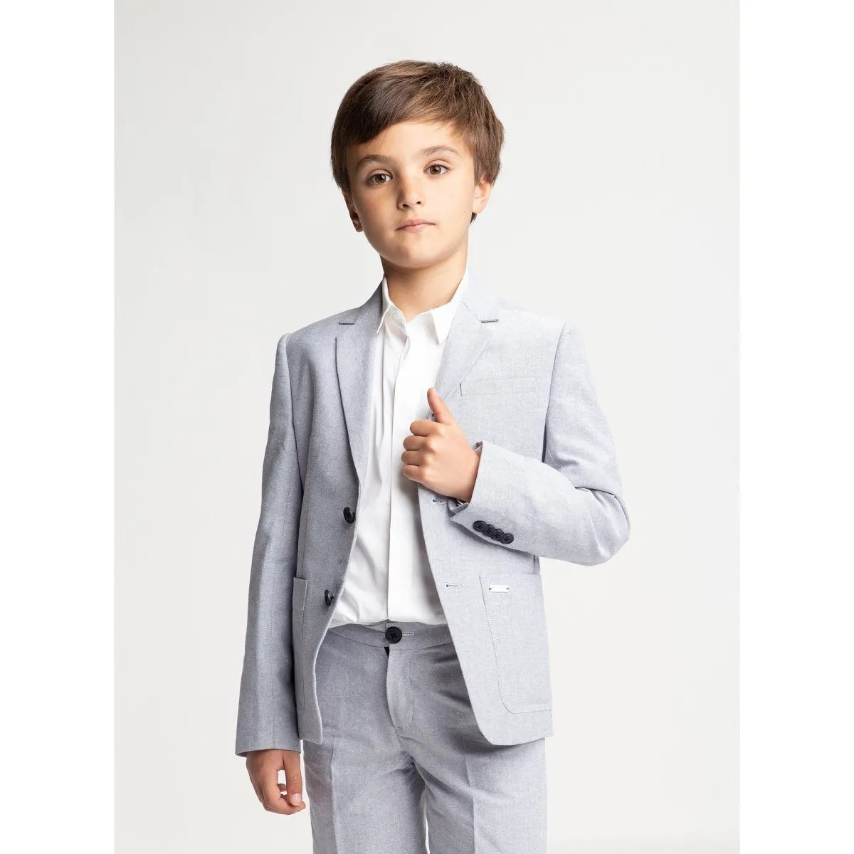 Hugo Boss Boys Cotton Suit J26395