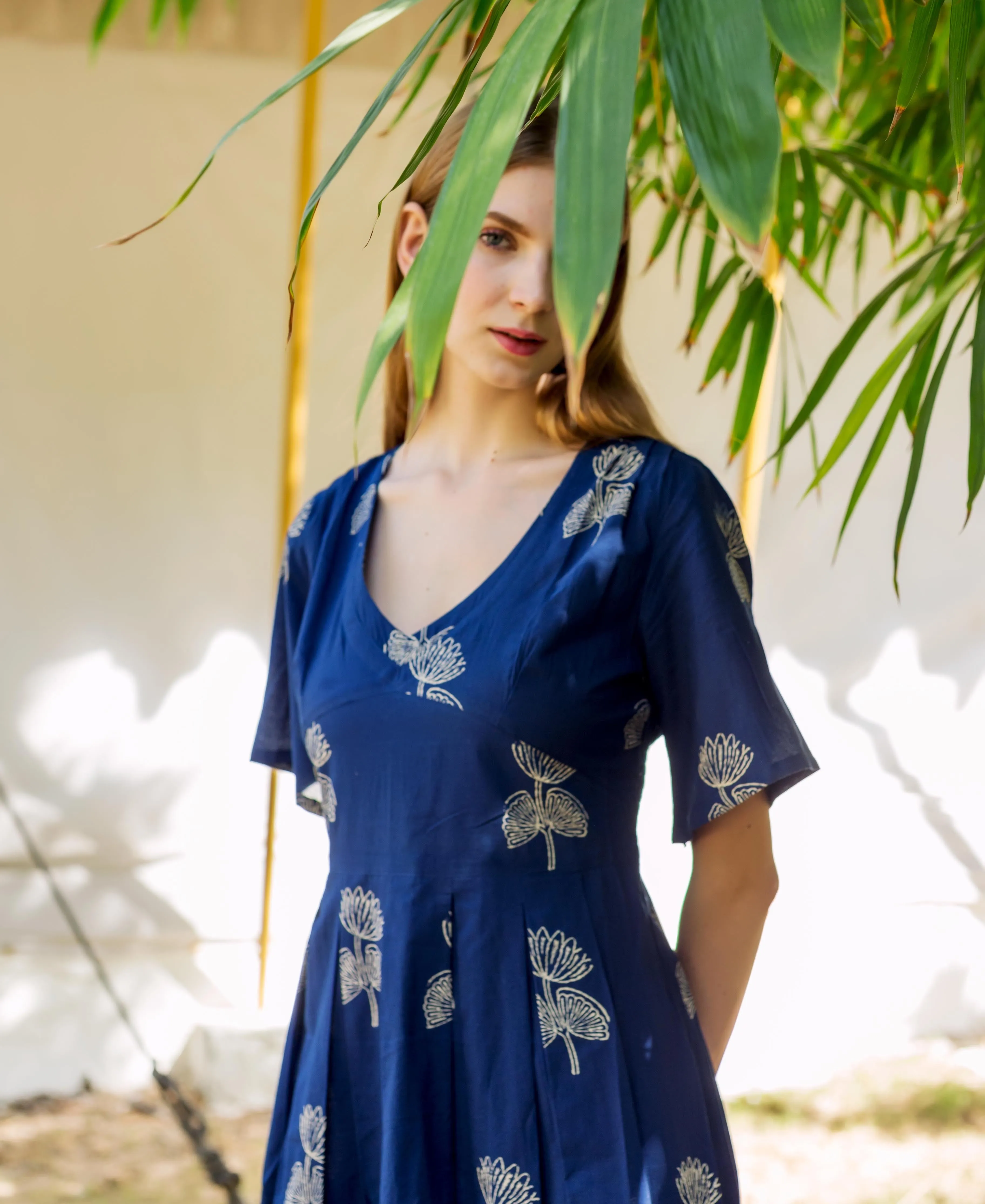 Indigo Ayesha Dress