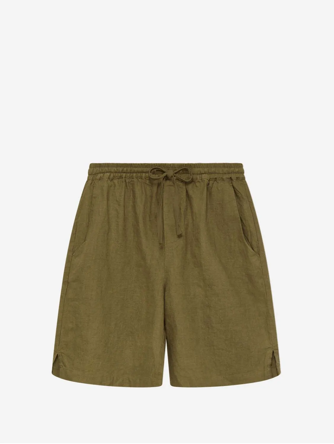 Jerry Men's Linen Shorts | Khaki