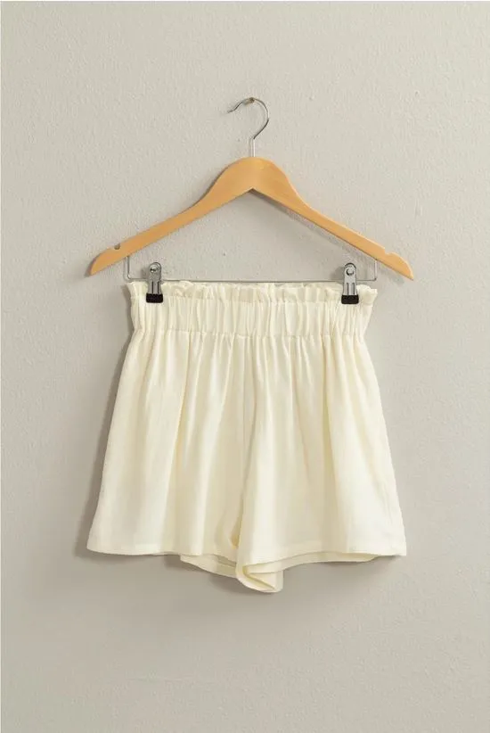 Jr Shorts - Cream