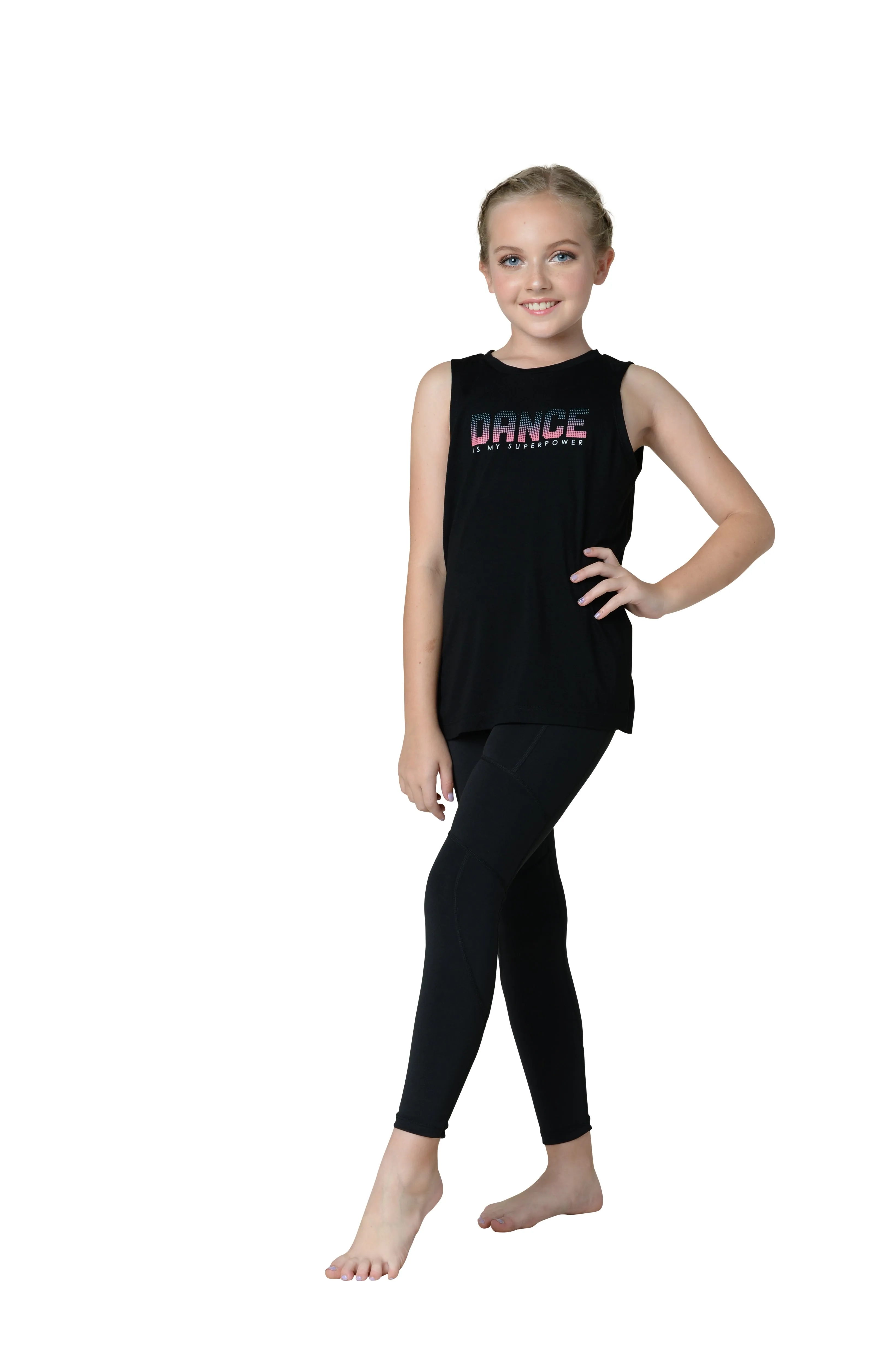 Kids Dance Is My Superpower Tank Top