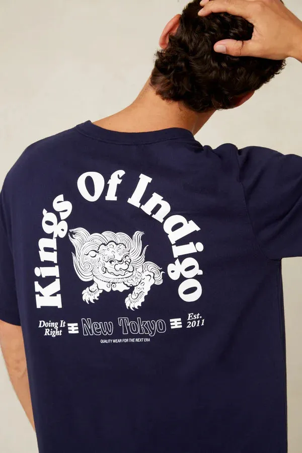 Kings Of Indigo Sargon Azulon Sushi T-Shirt