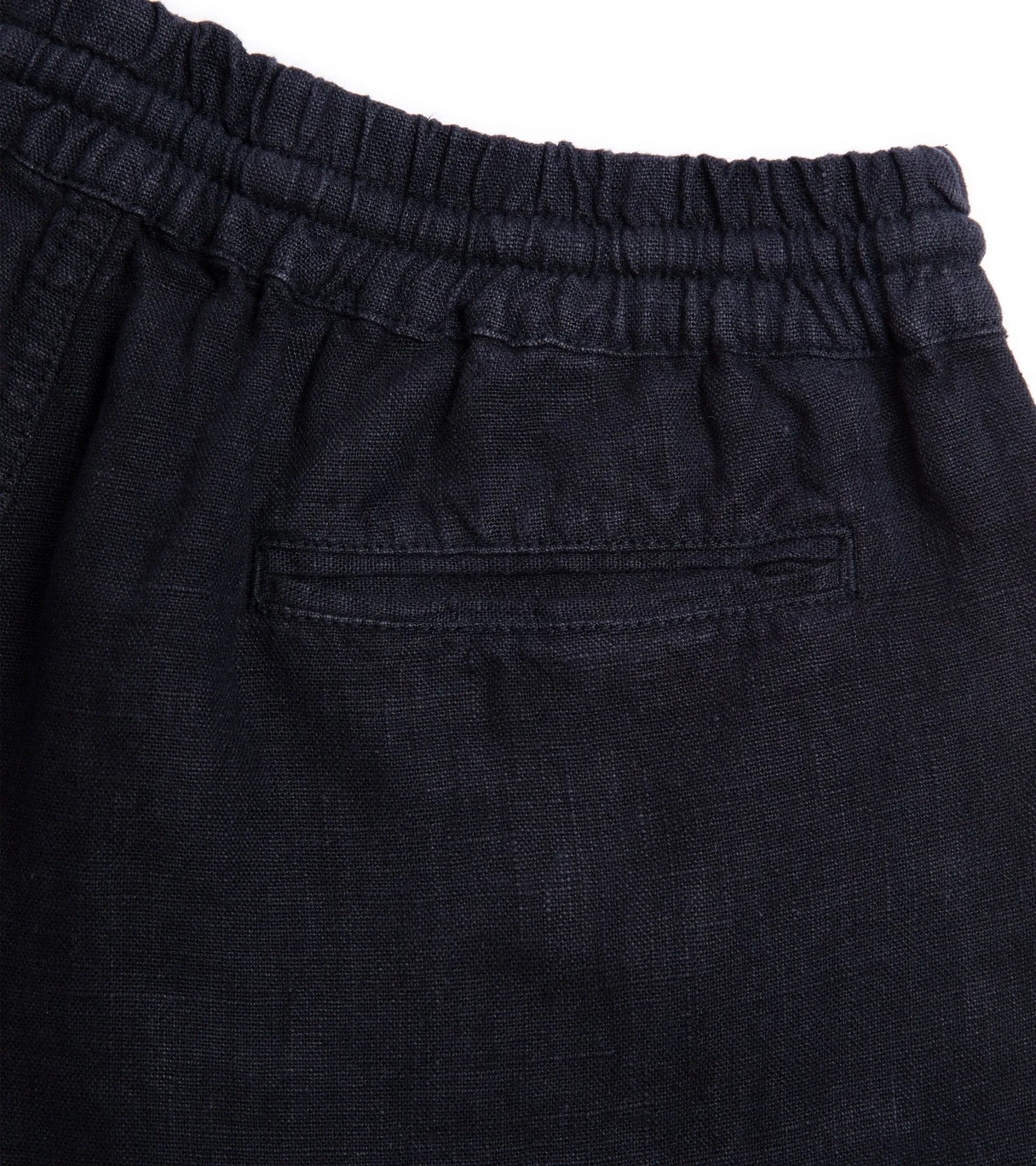 La Paz Pestena Linen Shorts: Dark Navy