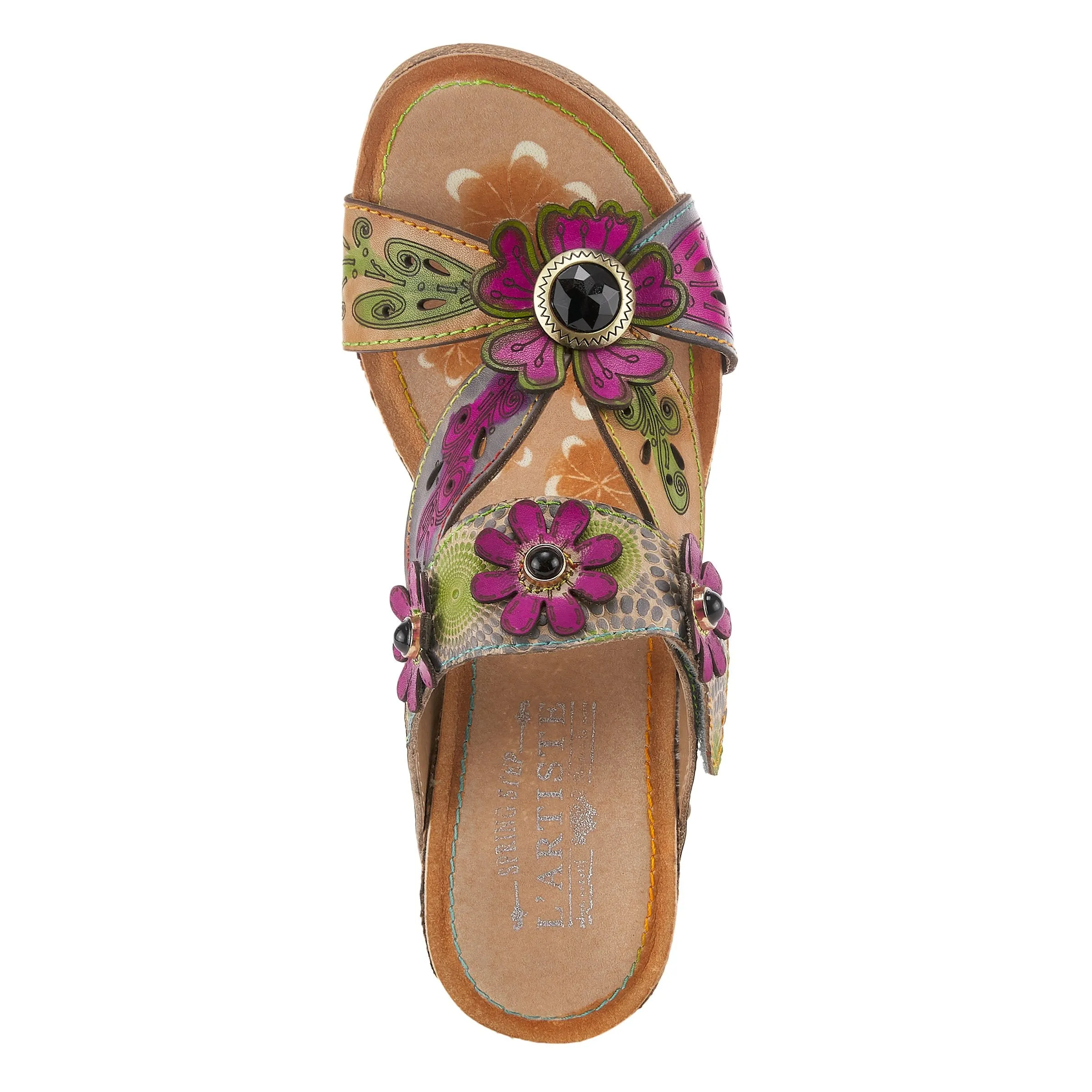 L'ARTISTE ADELANDA SLIDE SANDAL