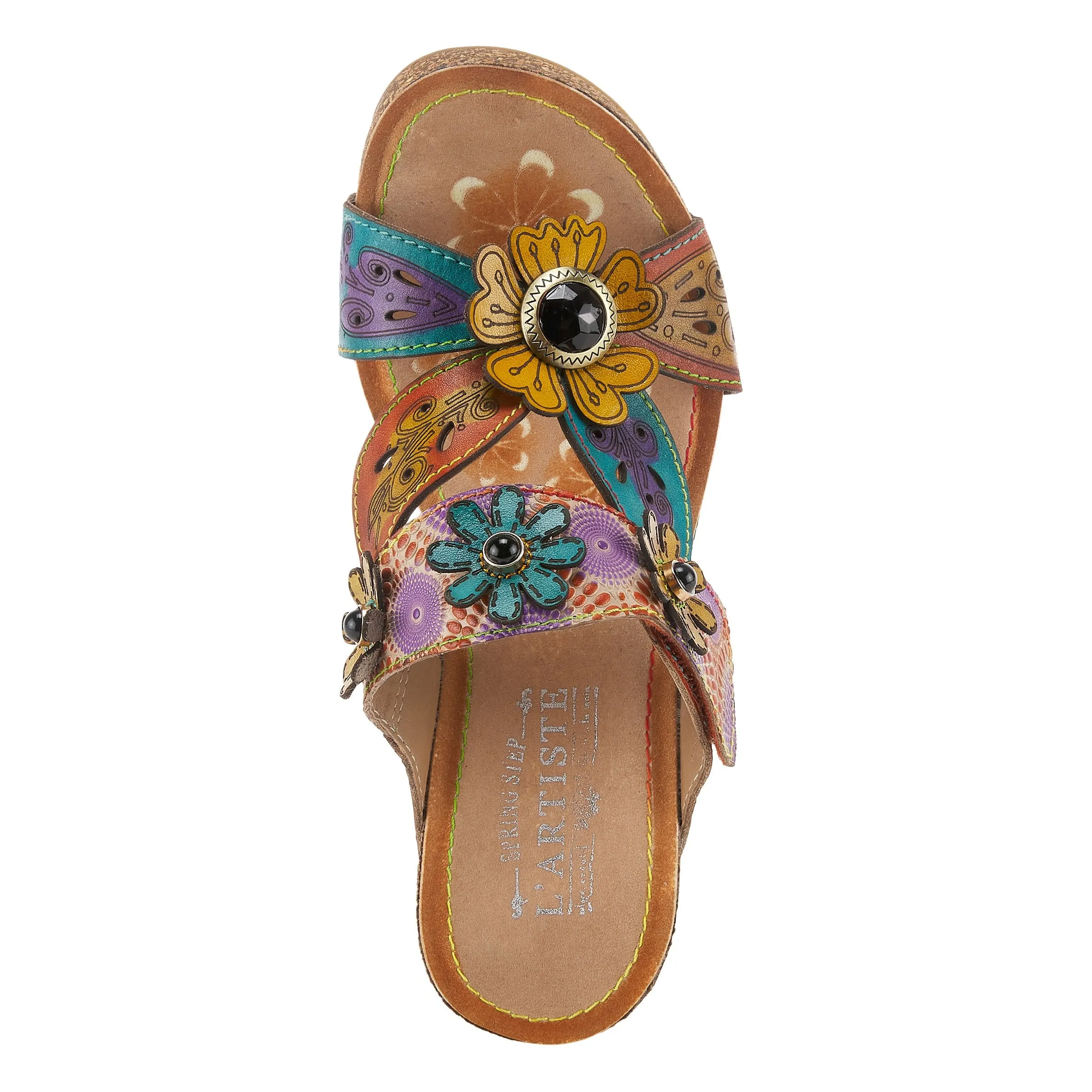 L'ARTISTE ADELANDA SLIDE SANDAL