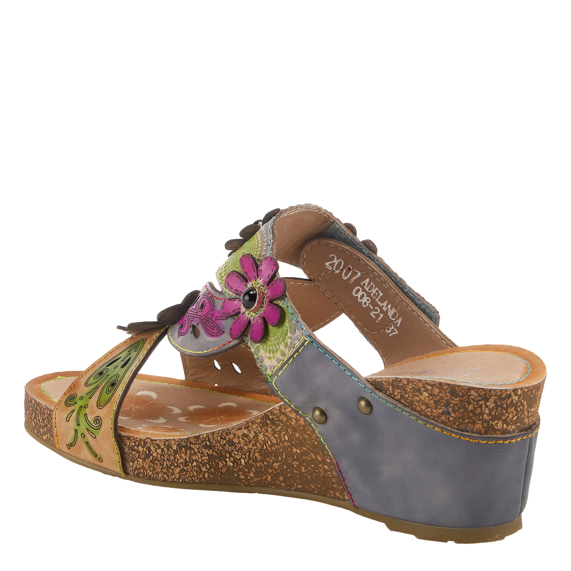 L'ARTISTE ADELANDA SLIDE SANDAL