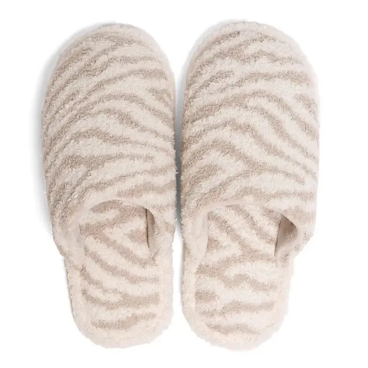 Luxury Zebra Slipper