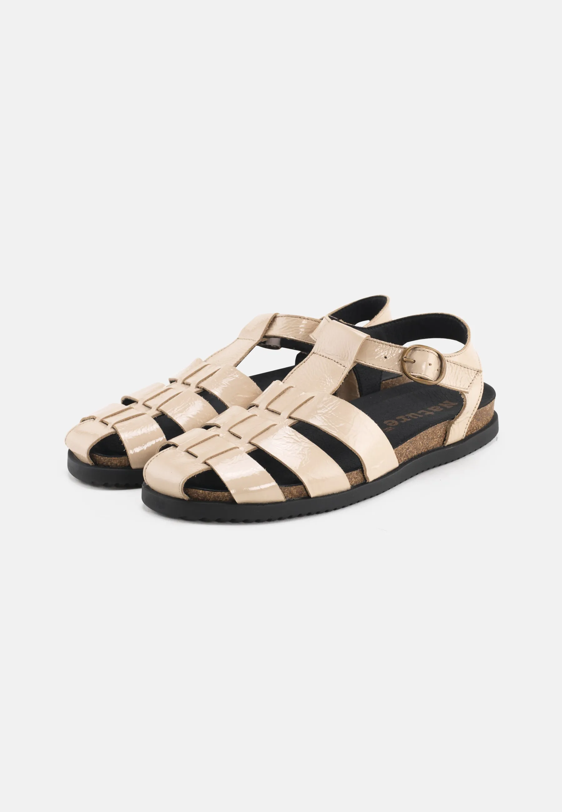 Malene Sandal Leather - Cream