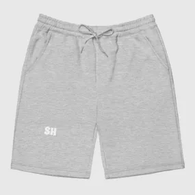 Men's fleece shorts - Grey