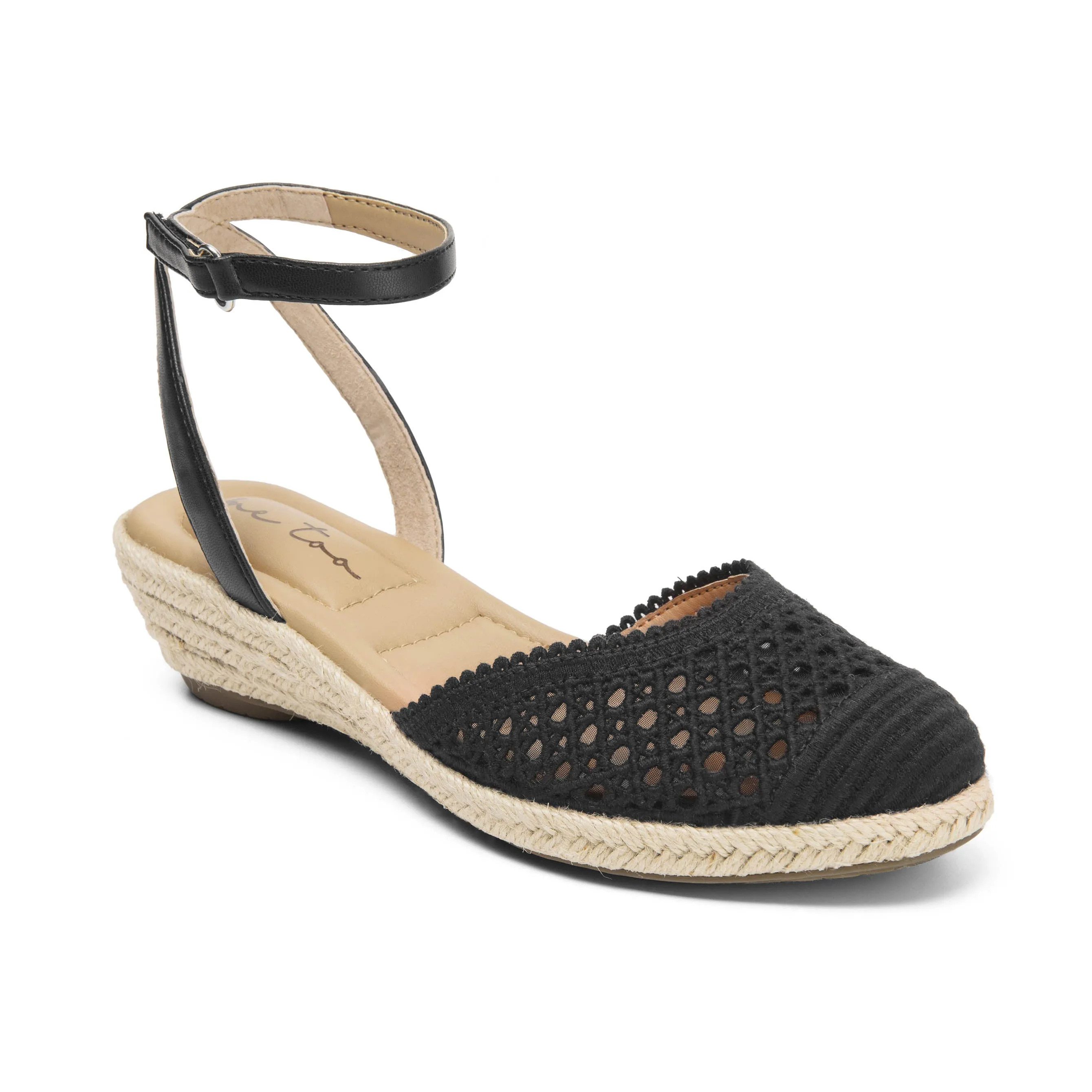 Naomi Mini-Wedge Sandal