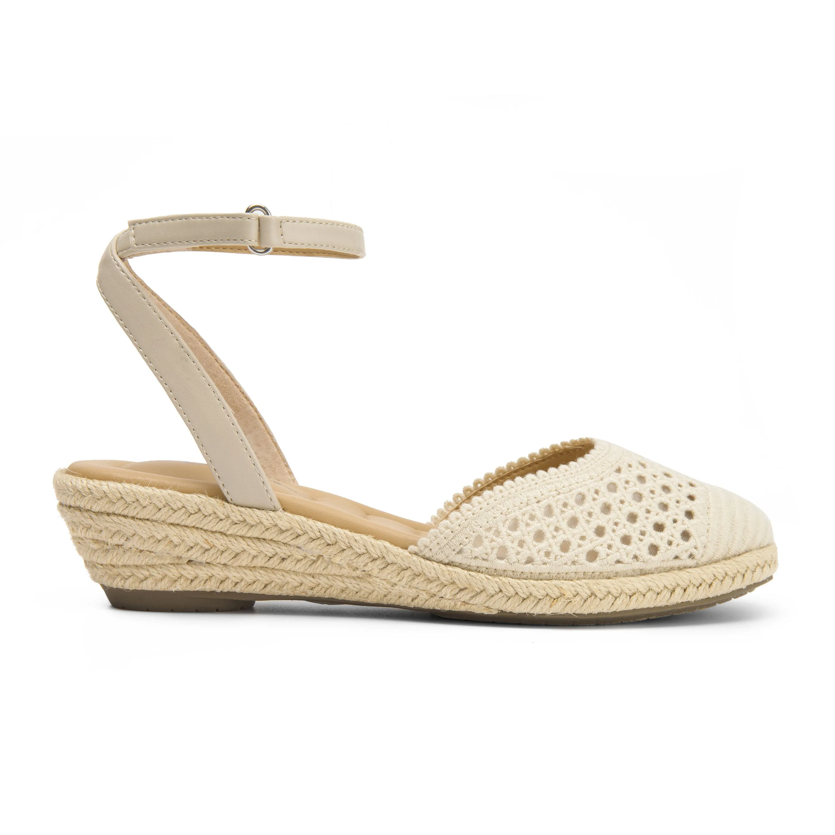 Naomi Mini-Wedge Sandal