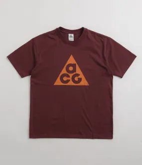 Nike ACG HBR T-Shirt - Night Maroon