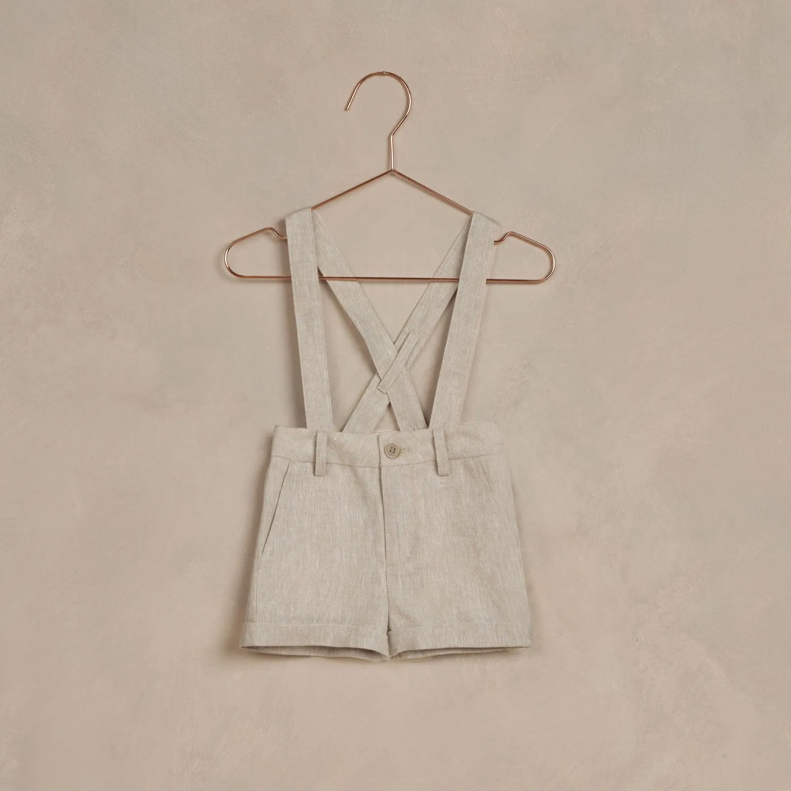 Noralee Suspender Short in Linen