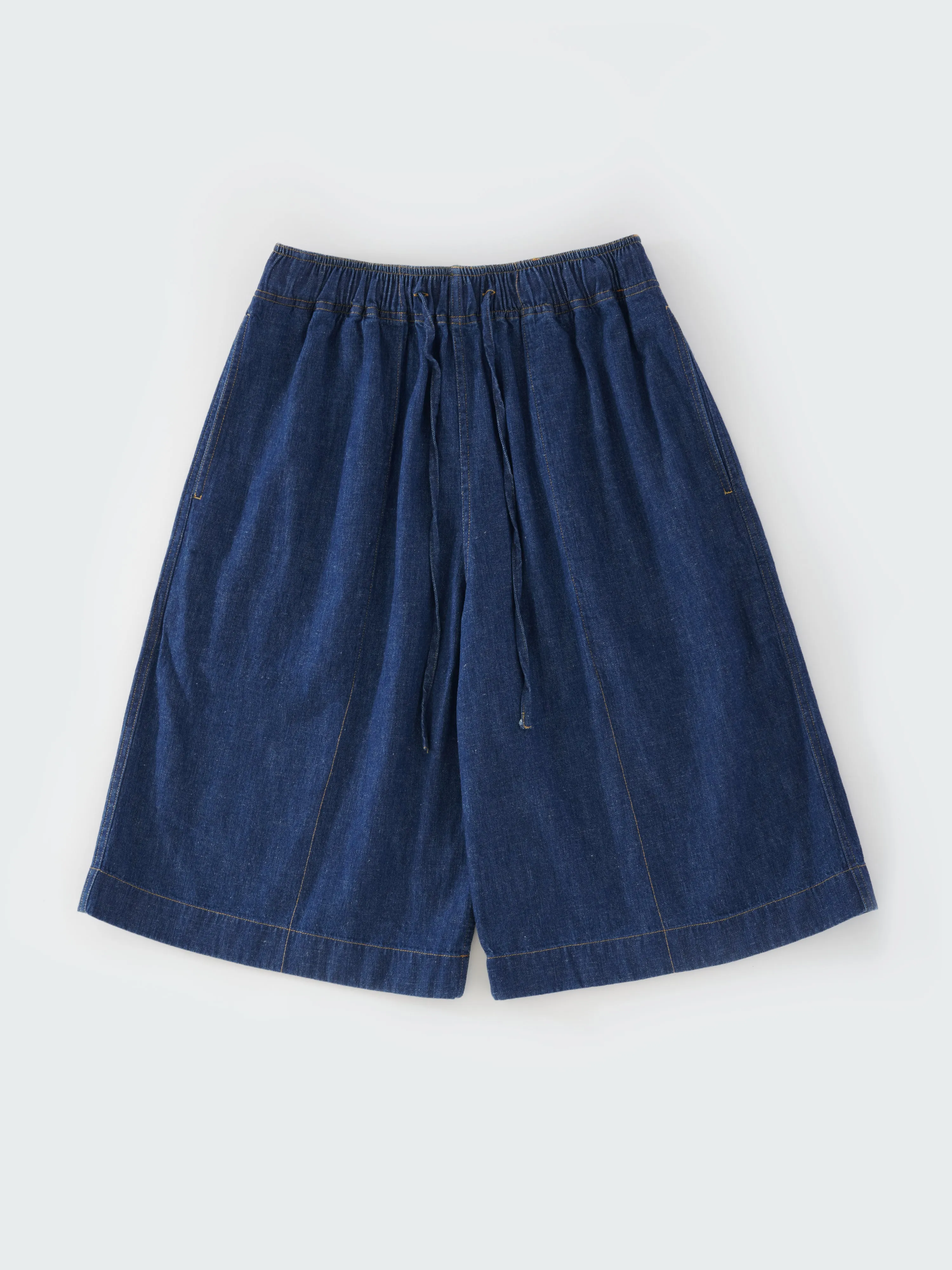 Ossi Denim Shorts in Indigo