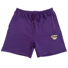 Purple 'Bad Boxx' Sweat Shorts