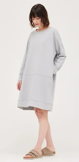 Rhonda Cotton Dress in Cloud - FINAL SALE