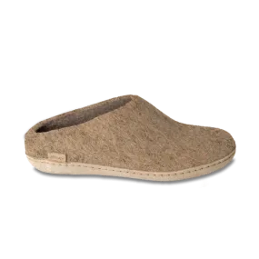 Slip-on with Leather Sole - Sand