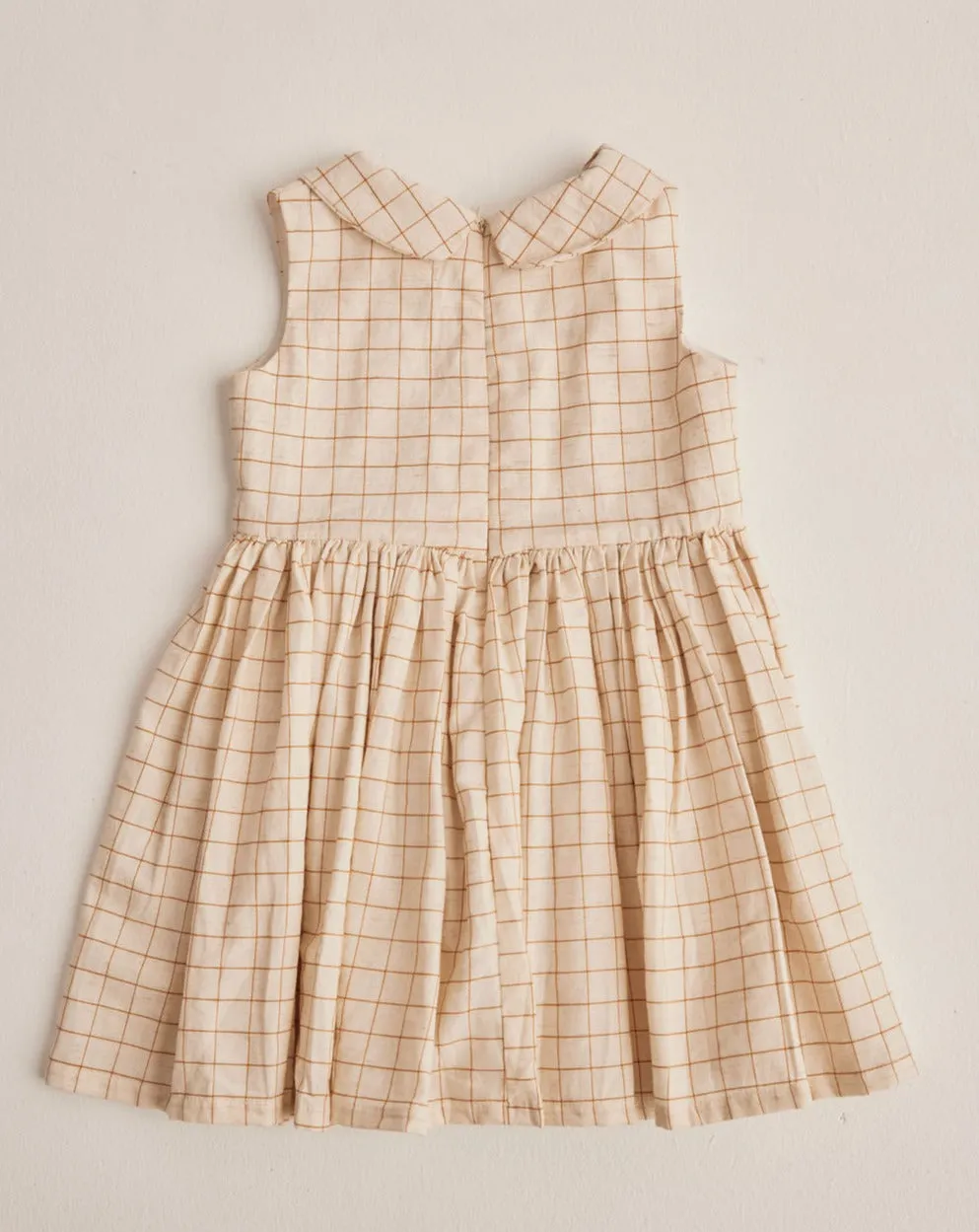 Sunday Dress, Caramel Check