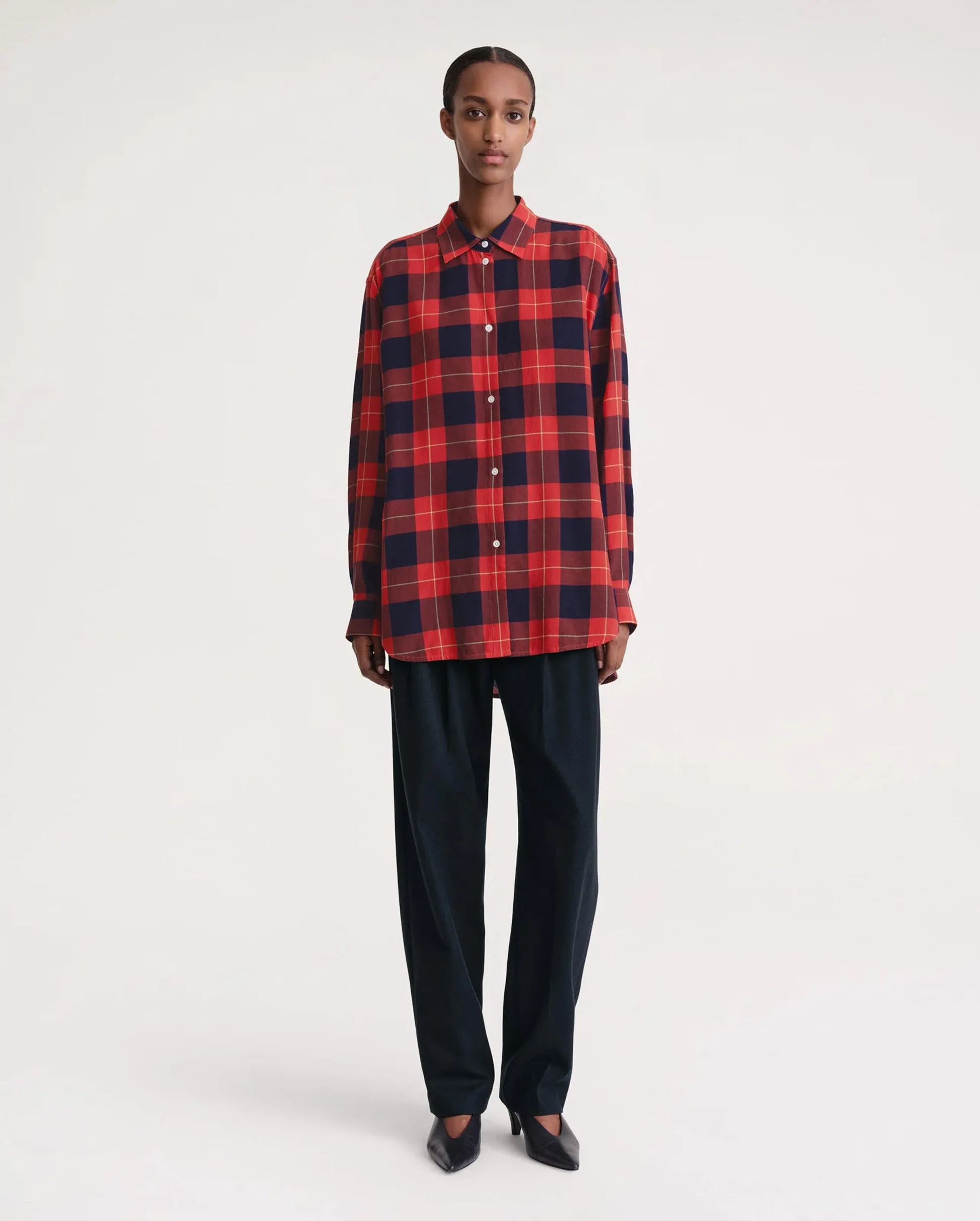 TARTAN CHECK SHIRT / RED CHECK