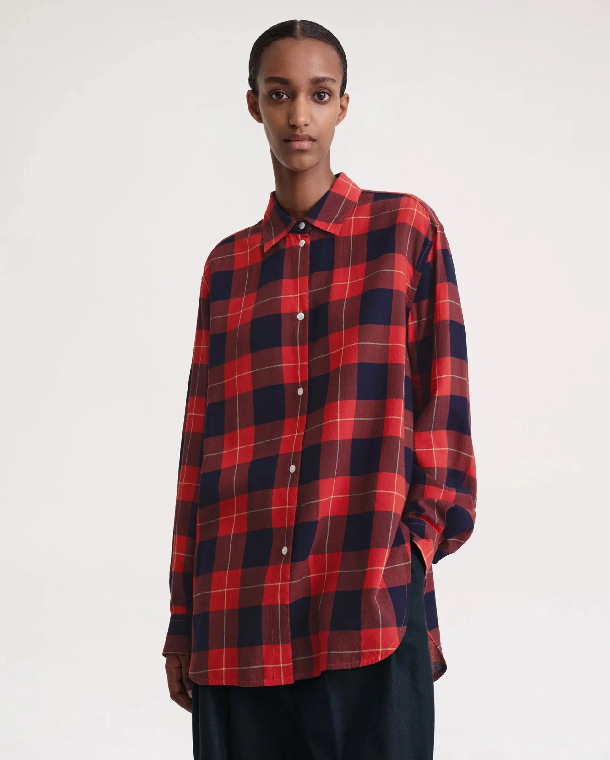 TARTAN CHECK SHIRT / RED CHECK